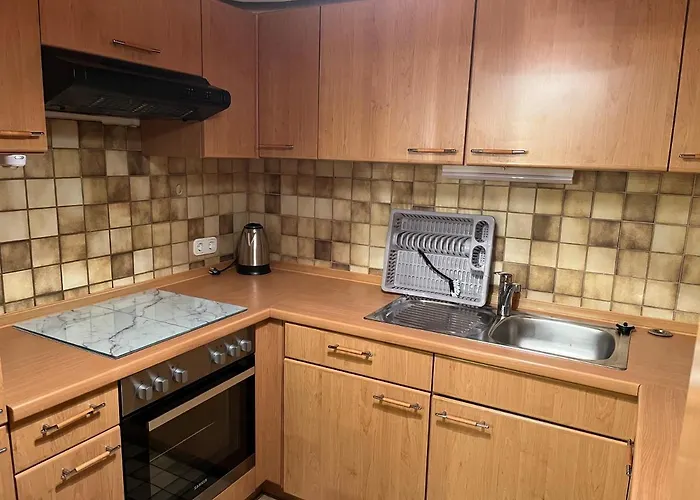 公寓 Geraeumige 90 Sqm Im Erholungsort 贝斯特维格